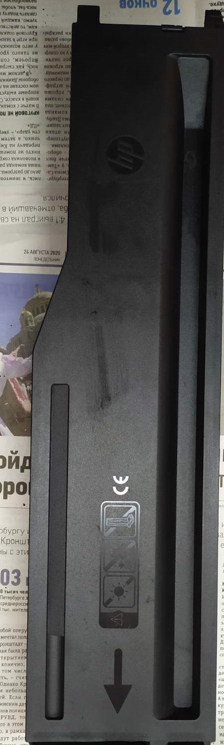 Основной бункер с тонером в картридже HP CF256A
